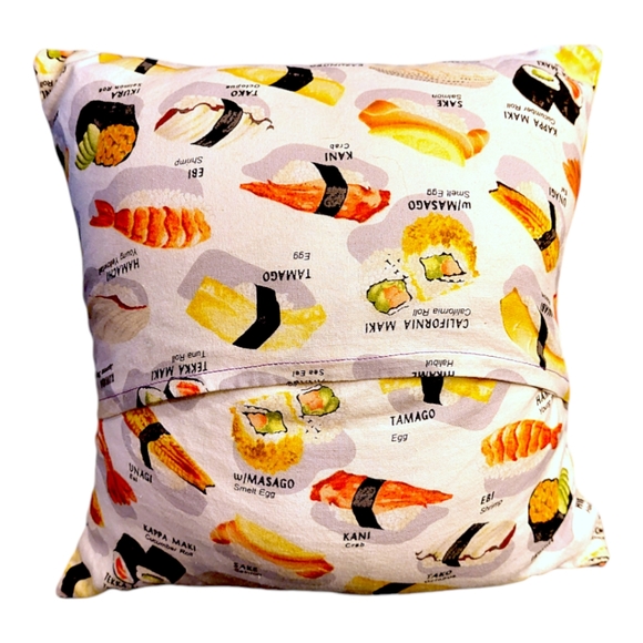 Mini Handmade Sushi Throwpillow - Picture 4 of 5